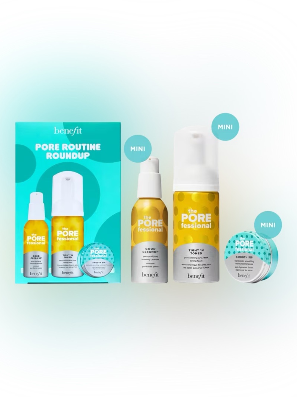 Benefit NIB Pore Routine Roundup Mini Pore Care Essentials Set - $52 VALUE - Picture 3 of 3